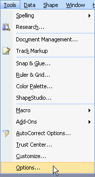 tools-options-menu