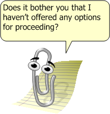 clippy-no-buttons