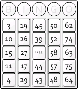 Visio Bingo Template – Visio Guy